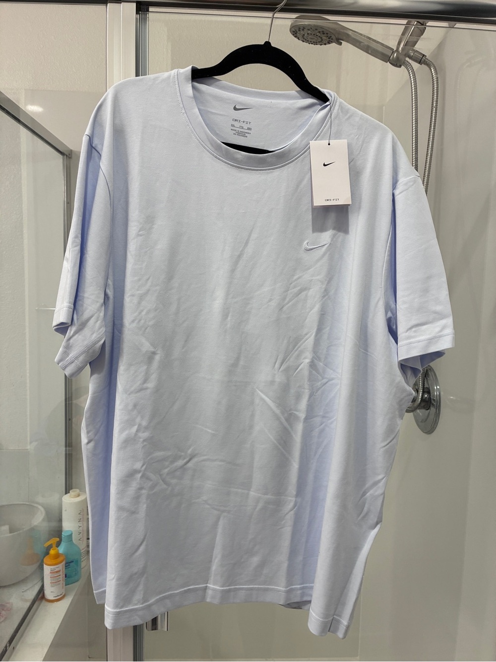 Nike Light Blue Short Sleeve Dri-FIT Tee
